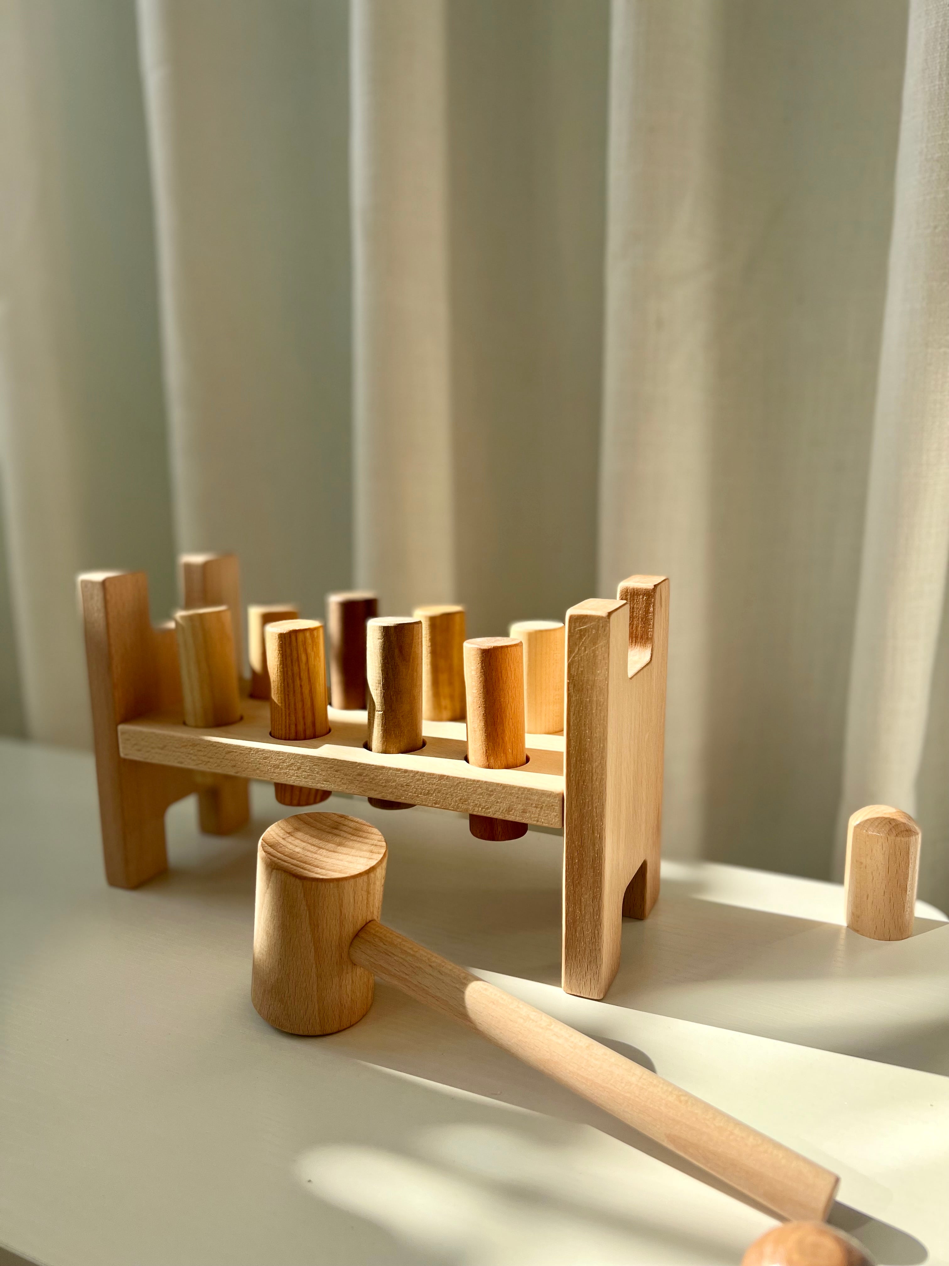 Wooden Pound-a-Peg – Heirloom Terrain