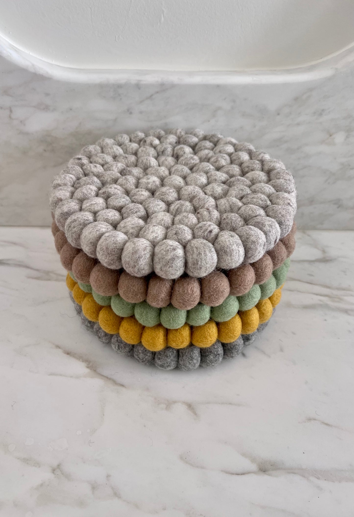 Felt Ball Trivet