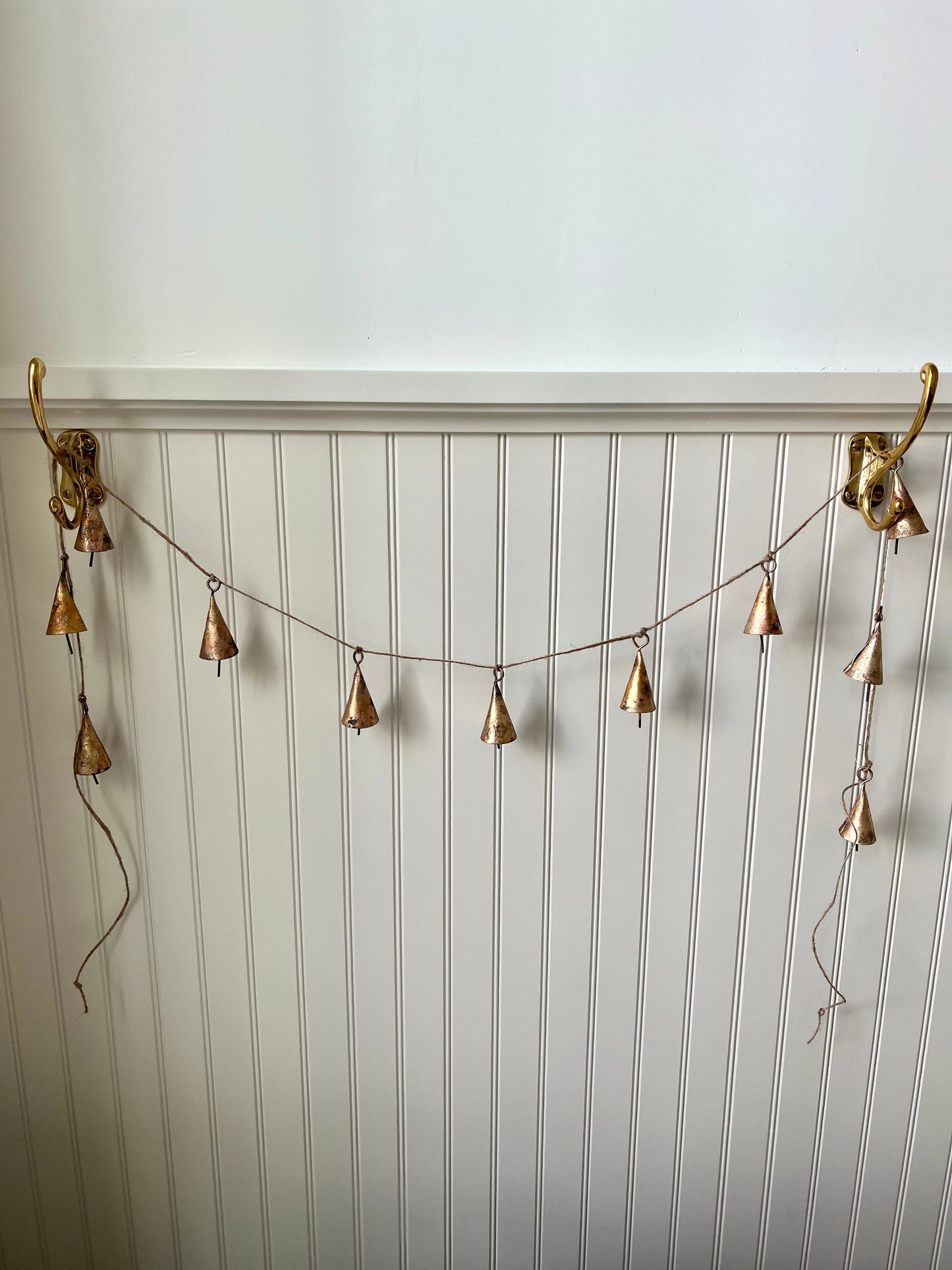 Brass Bell Garland