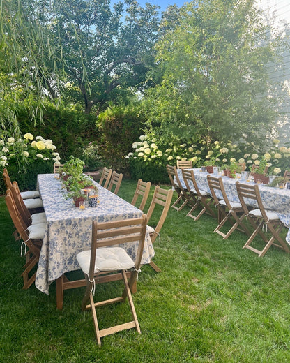 Blue & White TableCloth