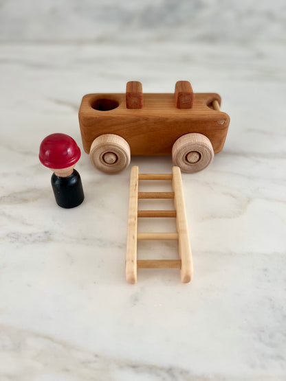 Wooden Fire Truck