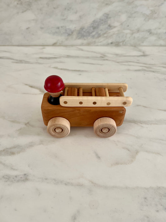 Wooden Fire Truck