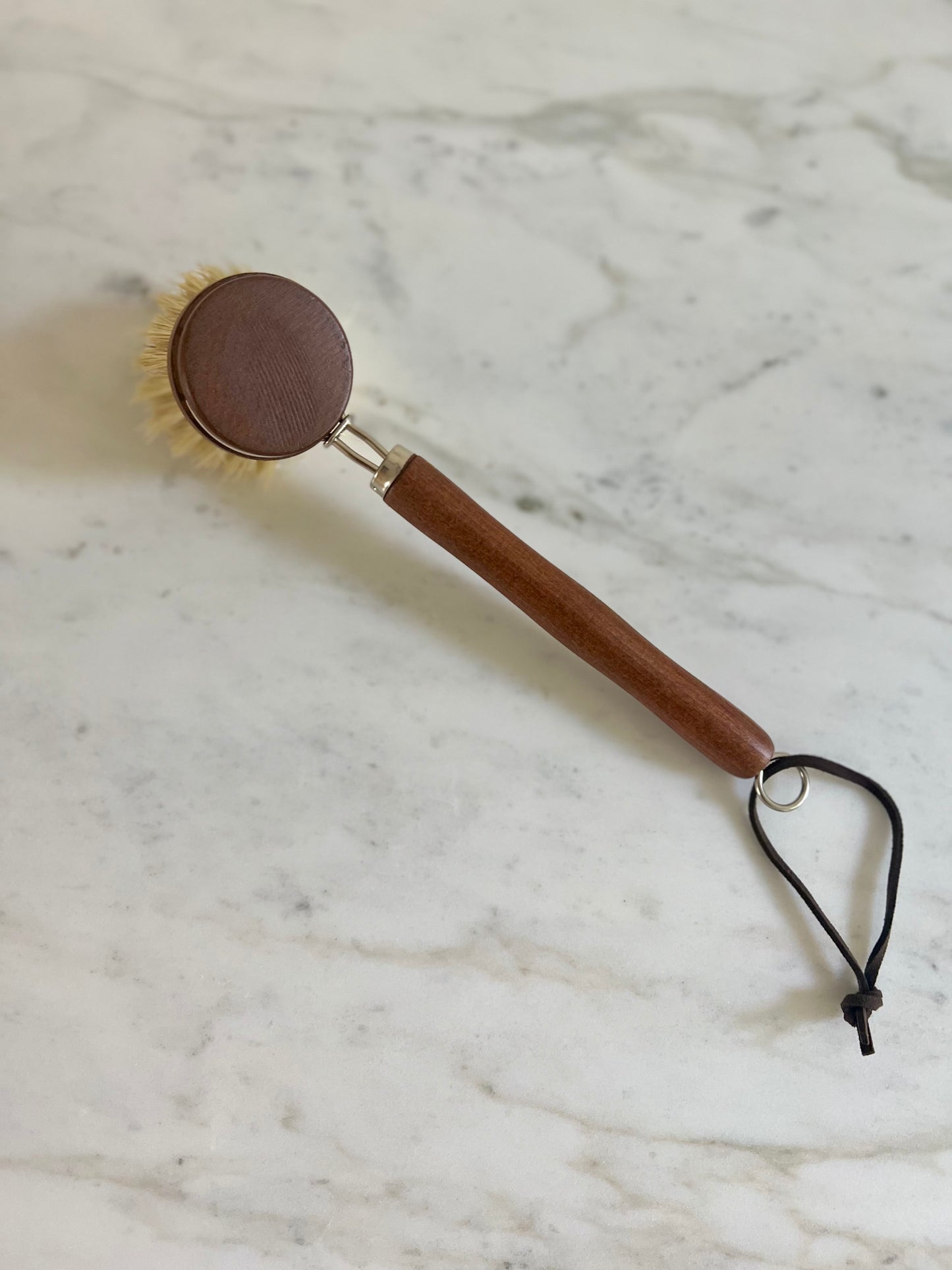 Dark Brown Beech Wood Dish Brush