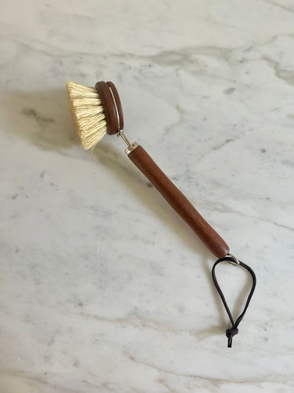 Dark Brown Beech Wood Dish Brush