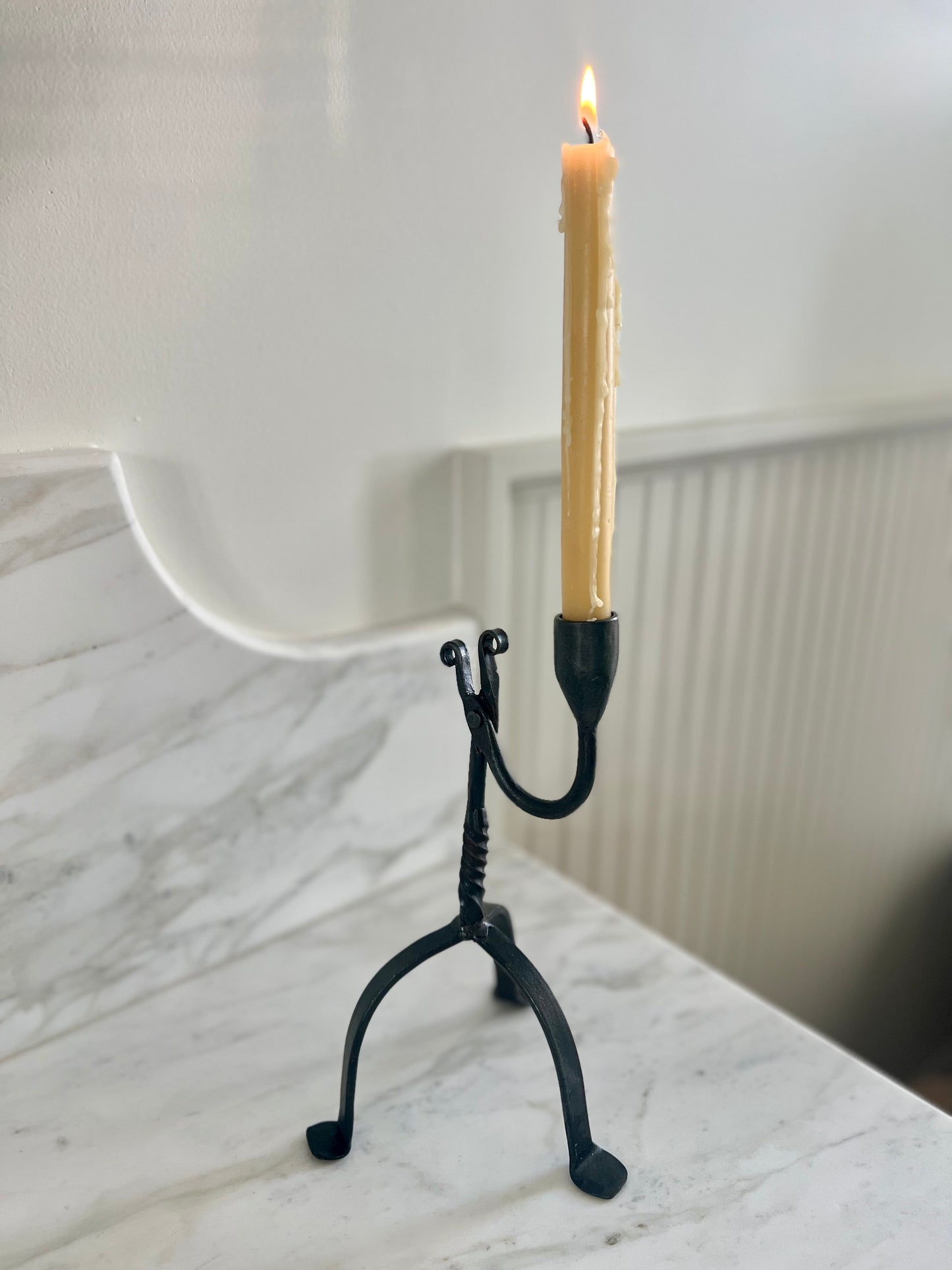 Wrought Iron Taper Candle Holder