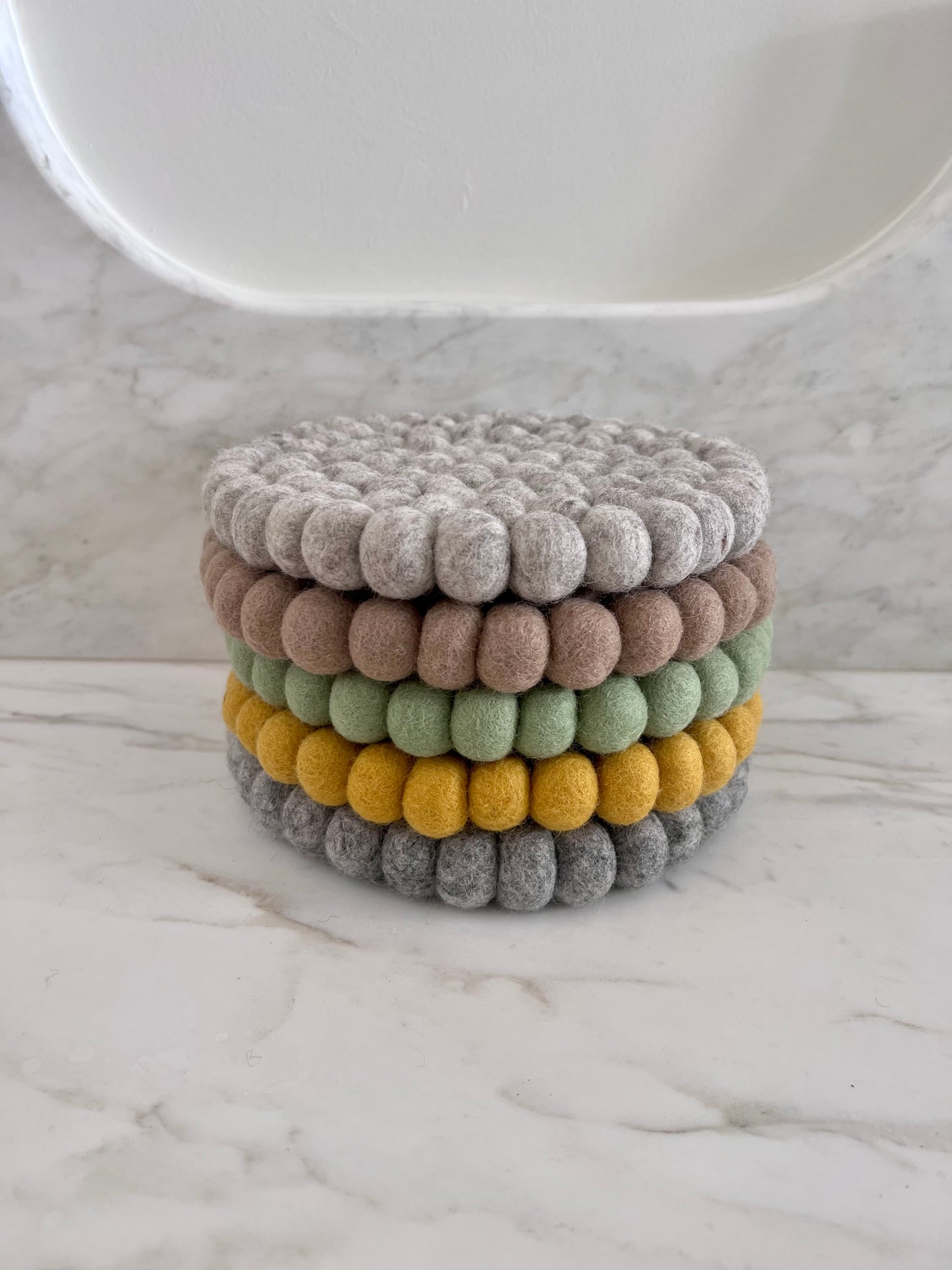 Felt Ball Trivet