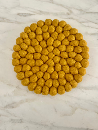 Felt Ball Trivet