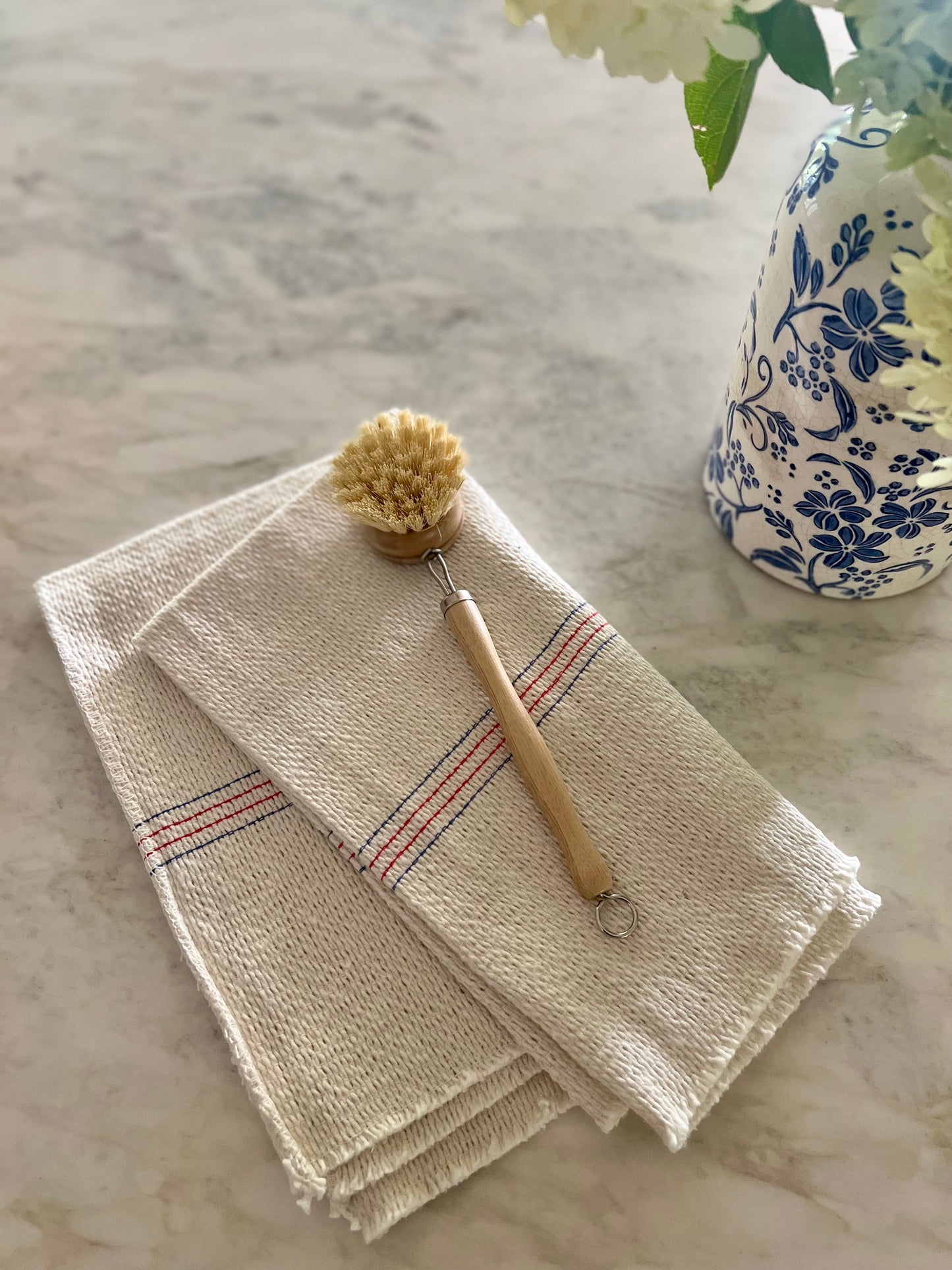 Dish Brush with Bamboo Handle