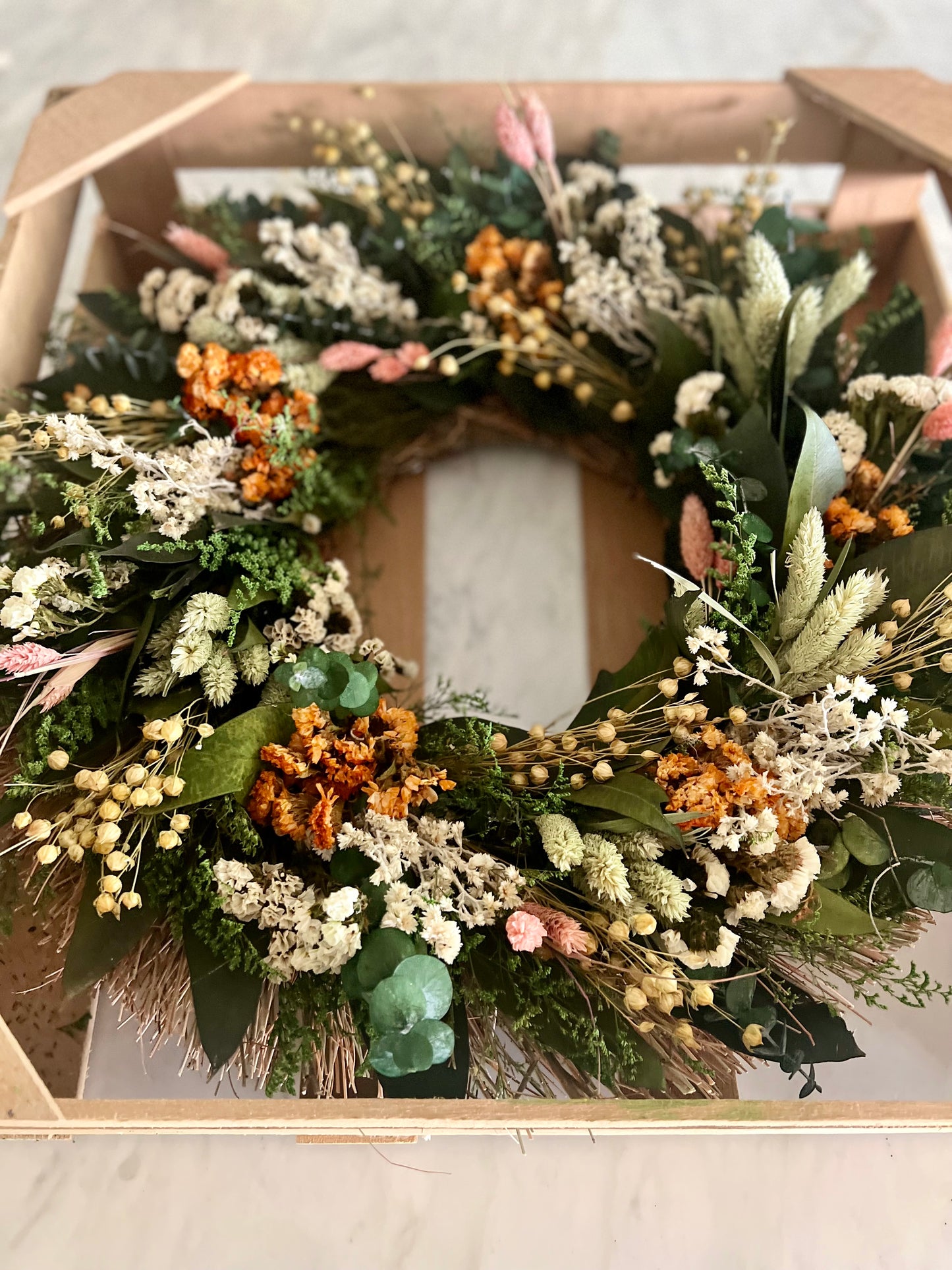 Dried Floral Wreath