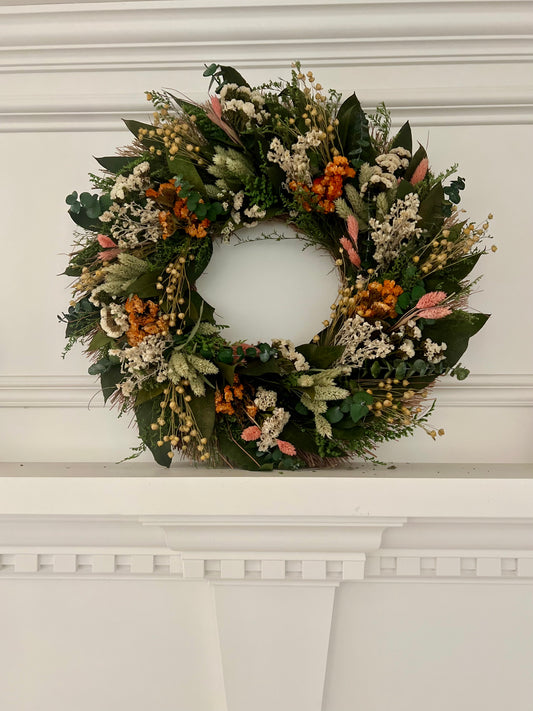 Dried Floral Wreath