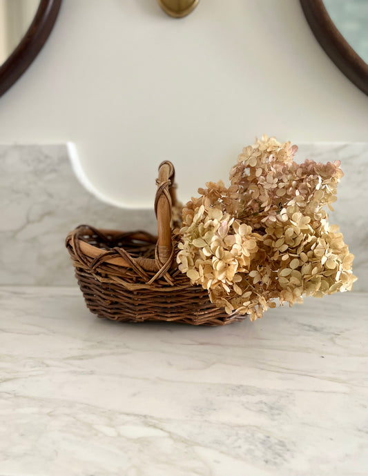 Vintage Woven Basket