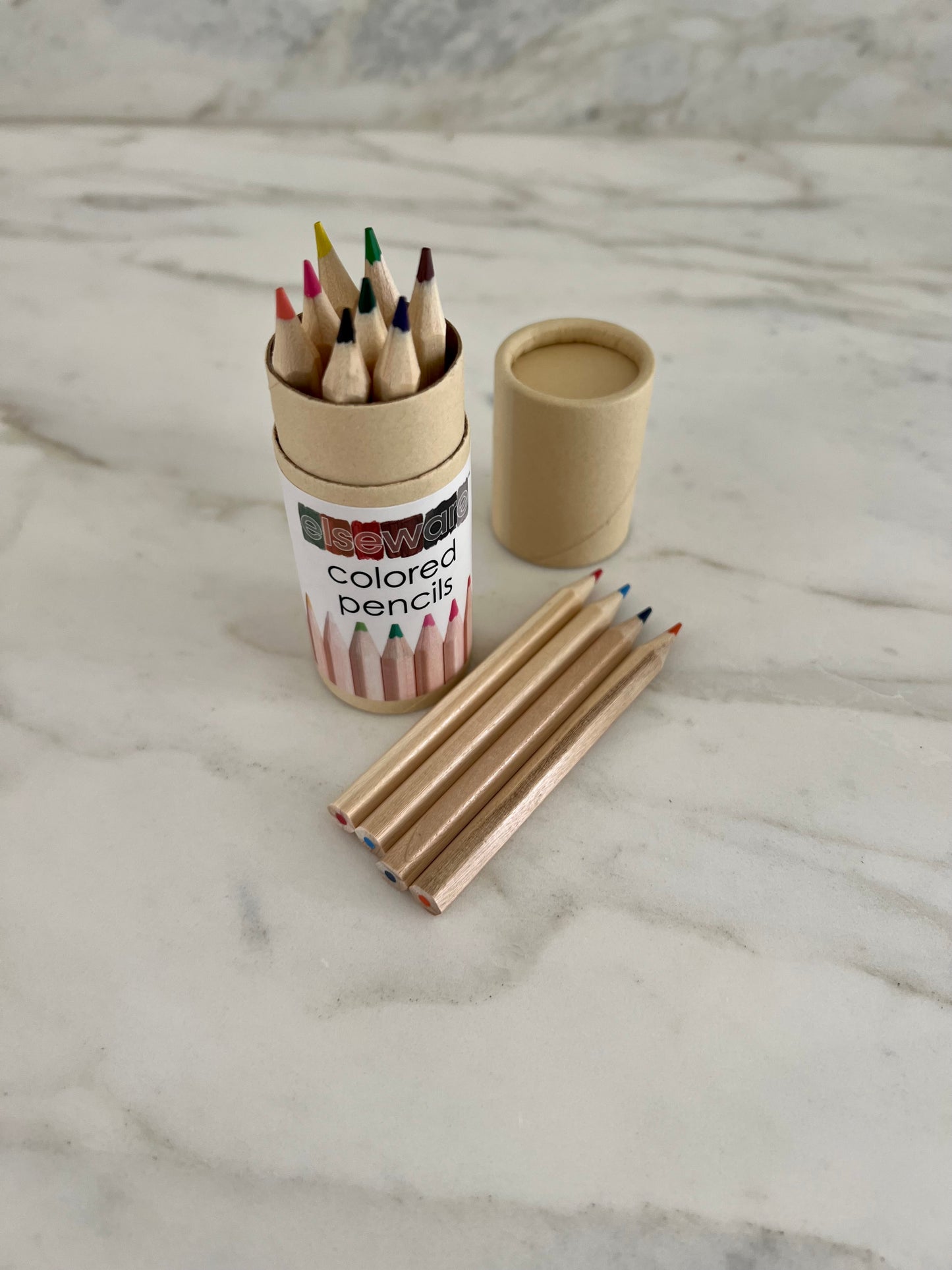 Mini Beechwood Colored Pencils