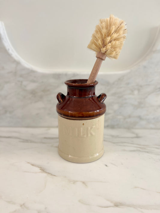 Vintage Stoneware Milk Canister