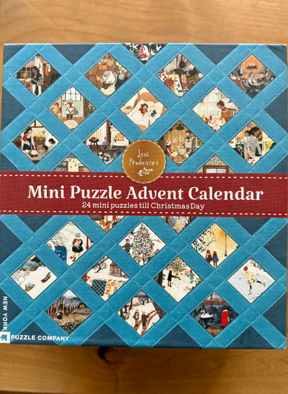 Advent Calendar -Set of 24 Mini 100 piece puzzles