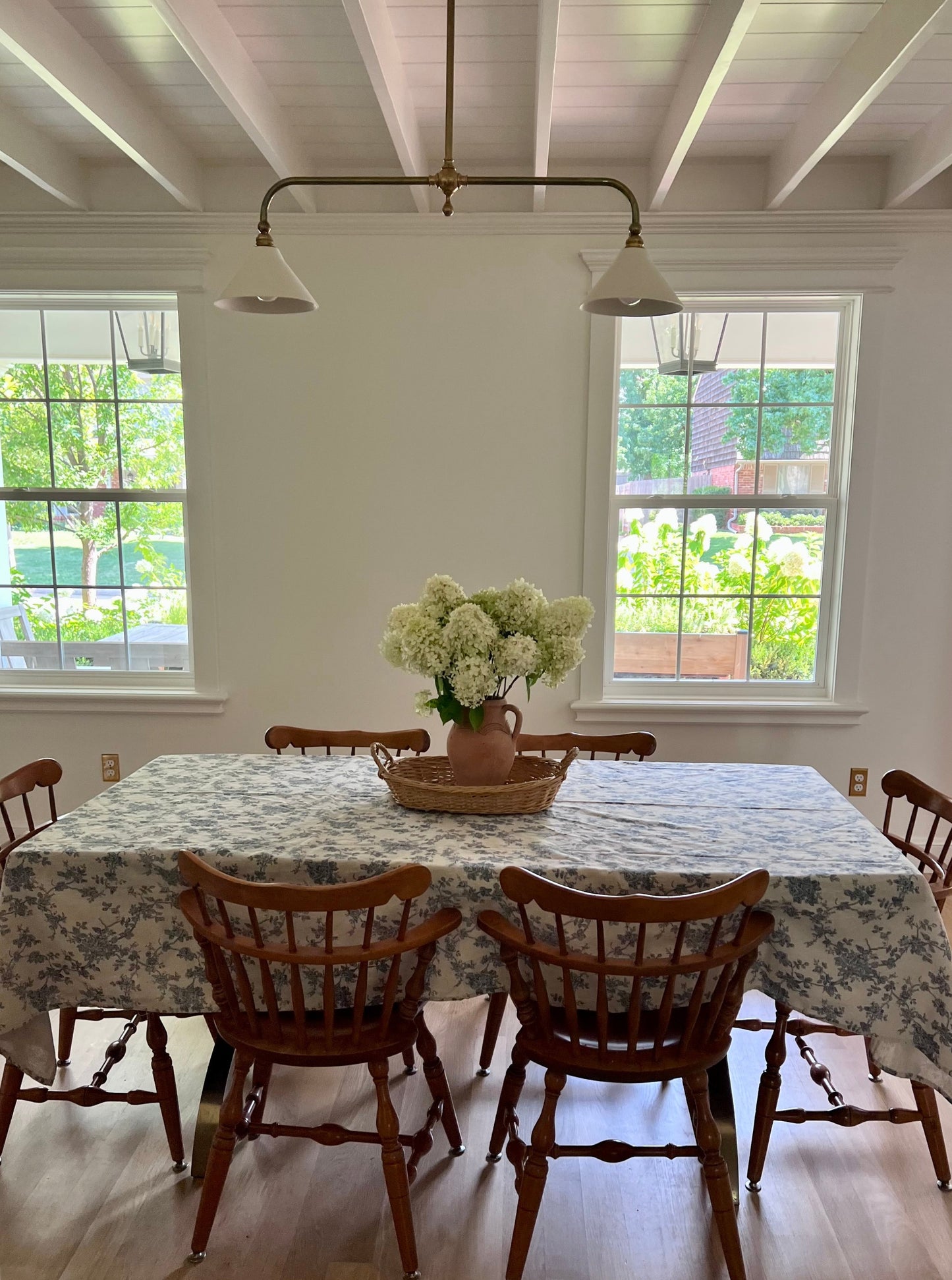 Blue & White TableCloth