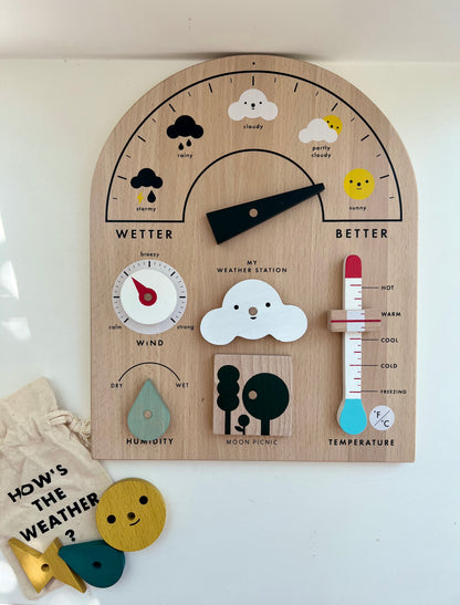 Wooden Weather Station