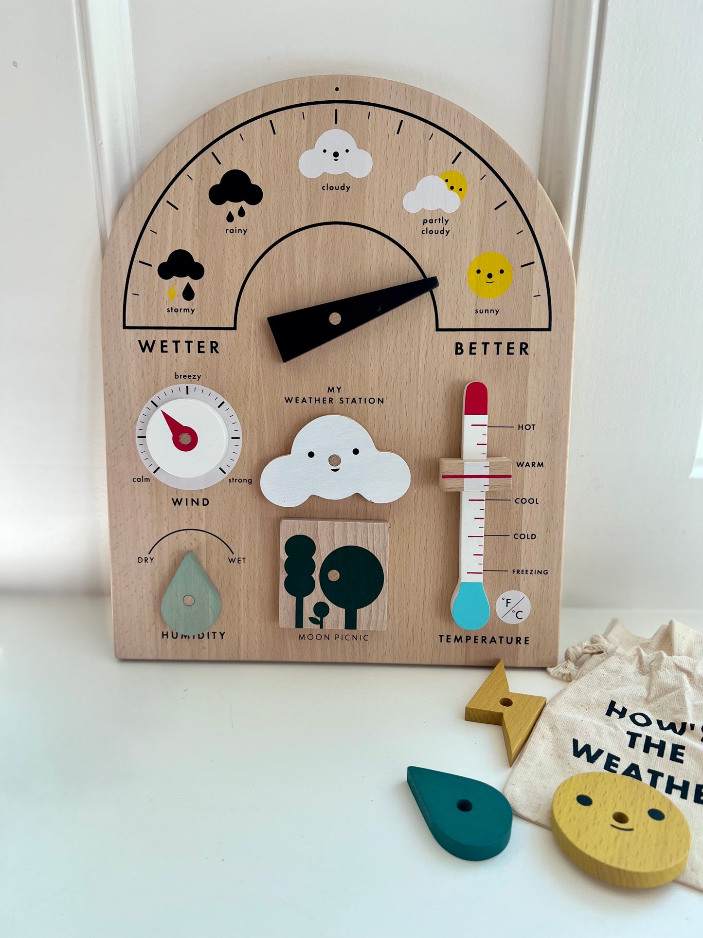 Wooden Weather Station