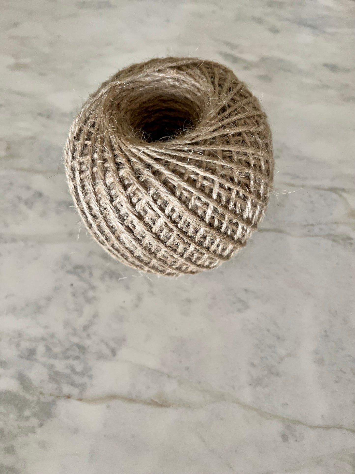 Oak Twine Stand with Jute