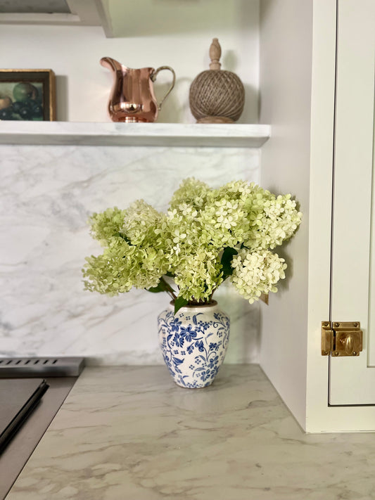 Blue & White Ceramic Vases