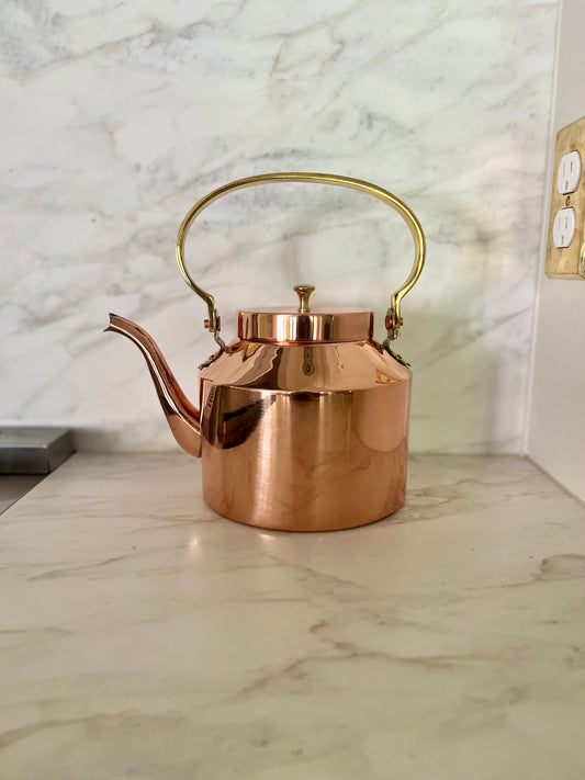 English Copper Tea Kettle