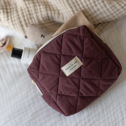 Quilted Travel Pouch