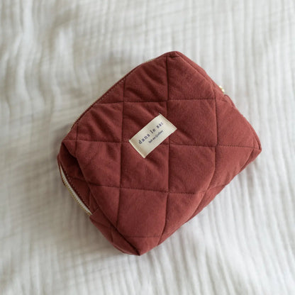 Quilted Travel Pouch